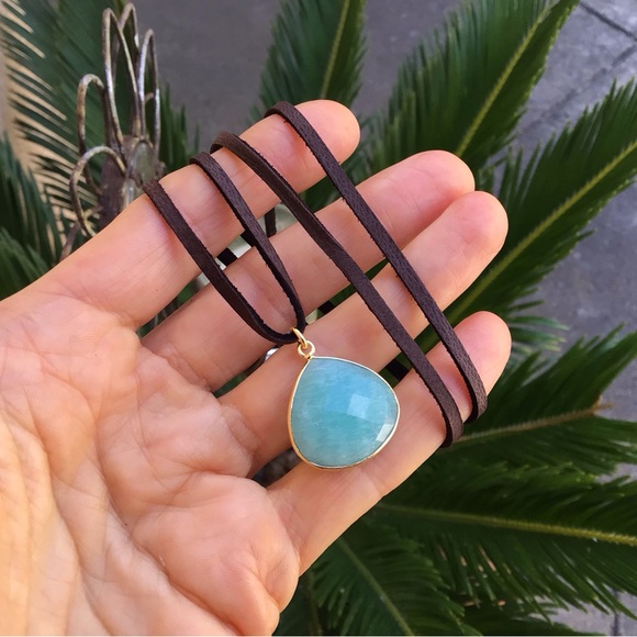 Amazonite Necklace Sundance Charm - Picture 9 of 14